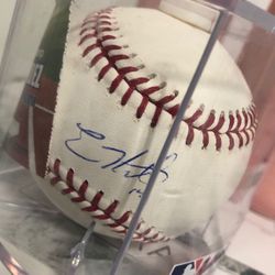 Enrique Hernandez Autographed Baseball