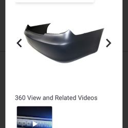 2002  -2006 Toyota Camry Rear Bumper