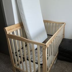 Crib And Mattress