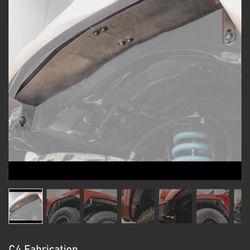 2005-2015 C4 Tacoma High Clearance Fender Liners 