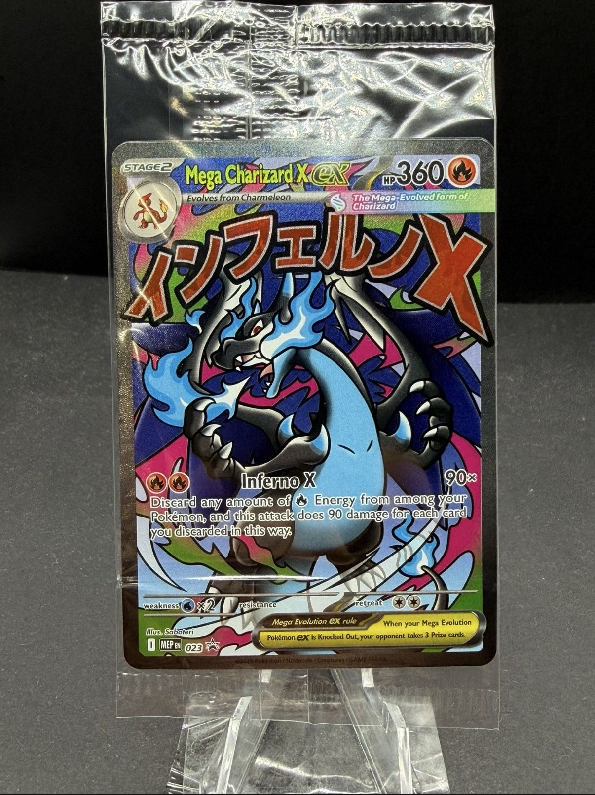 *SEALED* Mega Charizard X ex 023 & Oricorio ex 024 Pokemon TCG UPC Promo