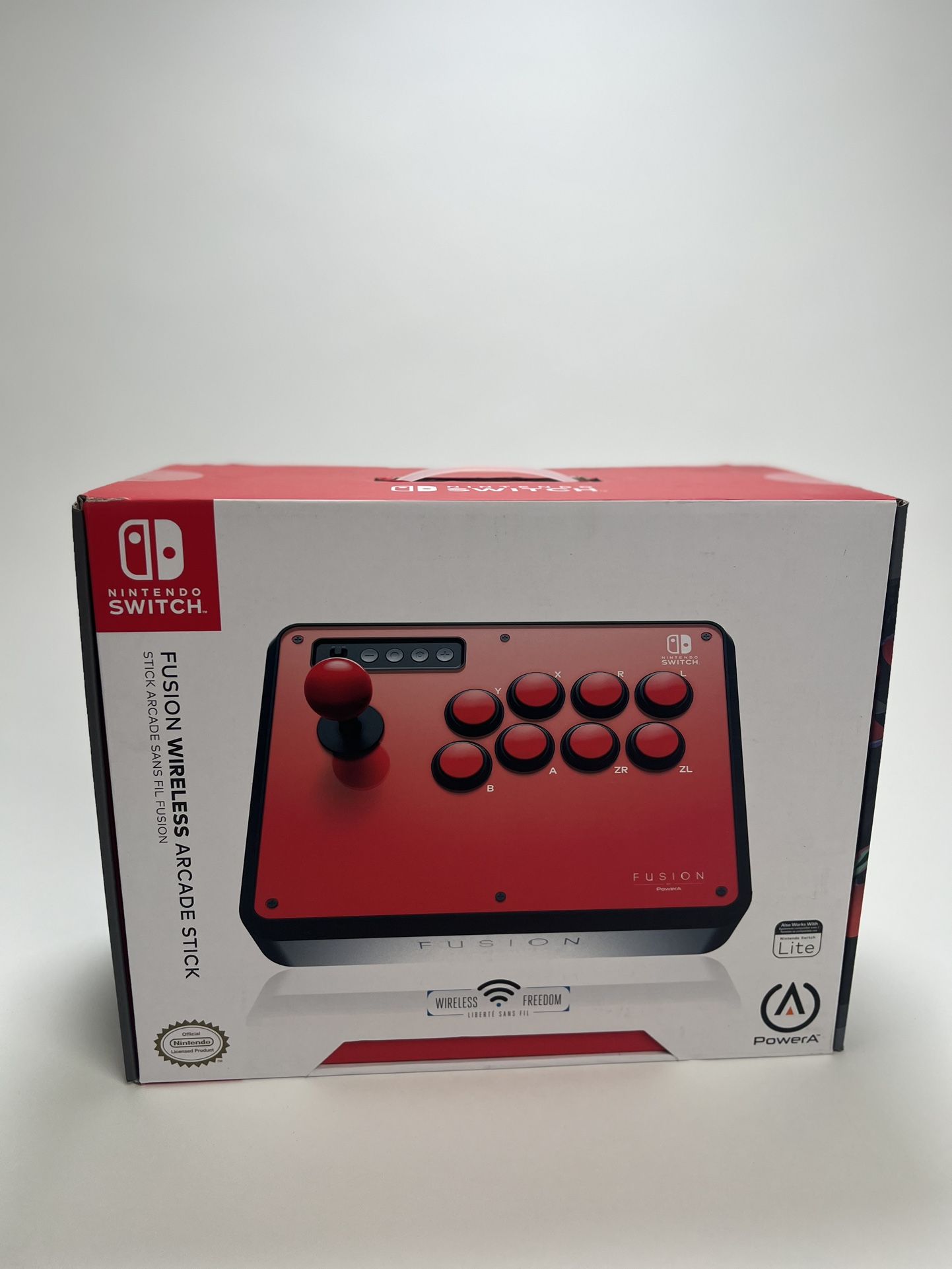 (2X) PowerA FUSION Wireless Arcade Stick for Nintendo Switch