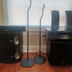 Bose Speakers , 12 Inch Sub , Onkyo 7.1 Receiver 