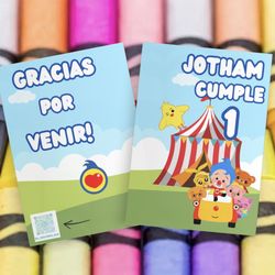 Plim Plim Customized Coloring Books