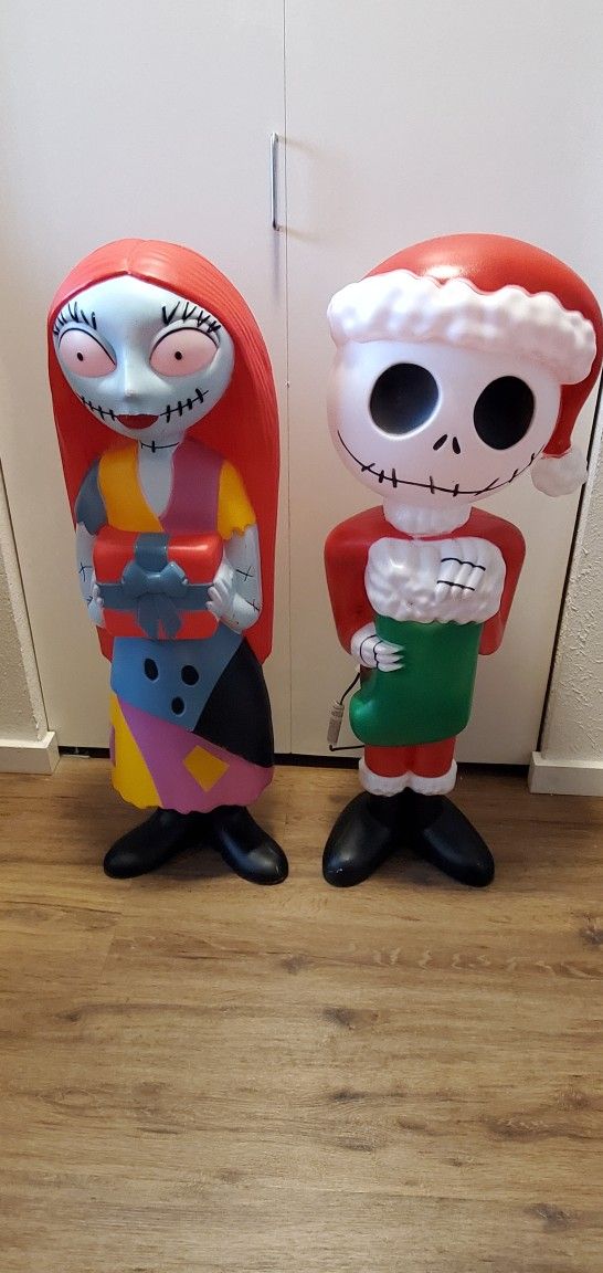 Nightmare Before Christmas Blow Molds Christmas Decorations