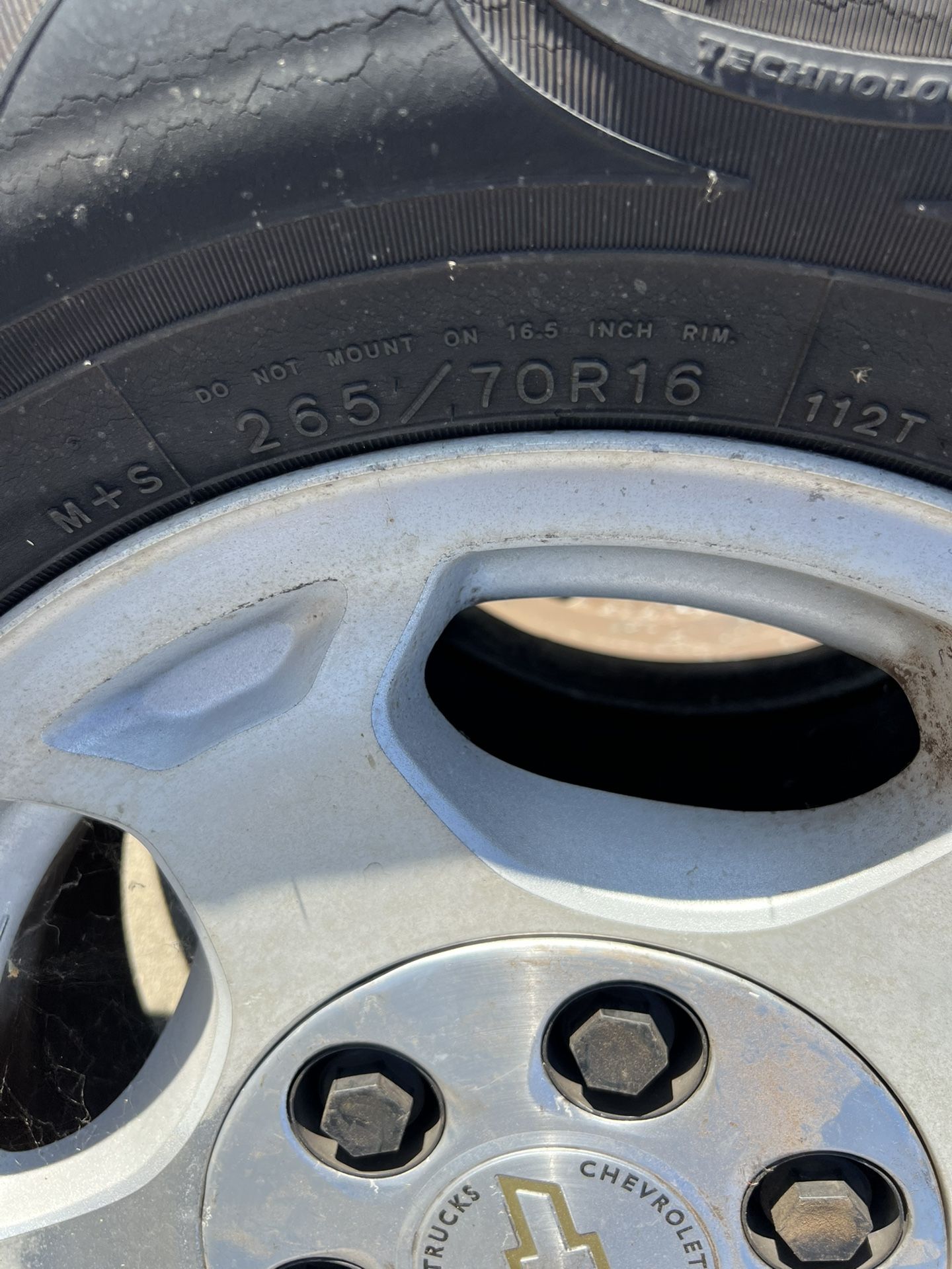 4 Used Goodyear Tires 265/70 R16