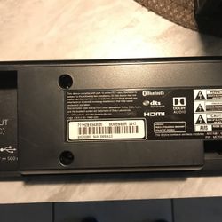 LG  Sound Bar  Model LASC47 + Subwoofer +Receiver R ,L Speakers