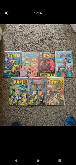 Malibu Comics Dinosaurs For Hire The Entire Series 1-7 1993