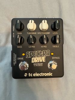 TC Electronic Spectra Drive Bass Preamp and DI