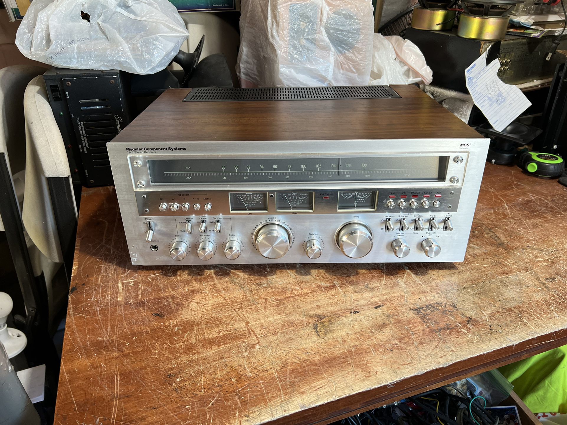 MCS 3245 Stereo Receiver 