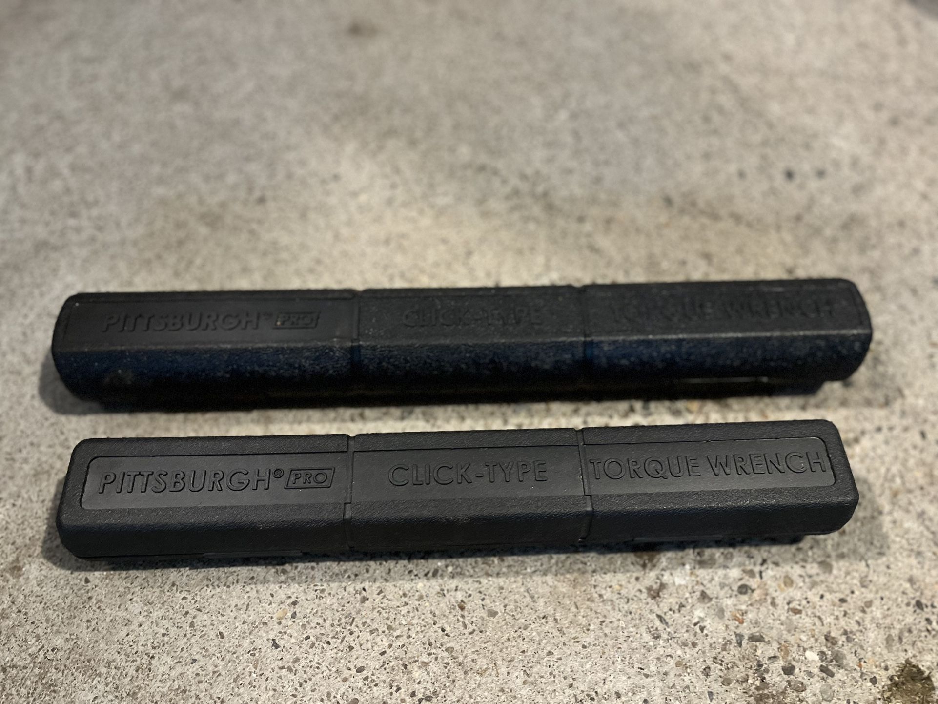 Two Torque Wrench 3/8” & 1/2”