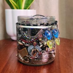 Midnight Mystery Jewelry Jar 🖤