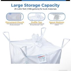 Bulk Bags Ultra Heavy Duty 2205lb Capacity 