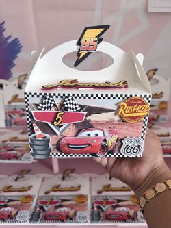 Lightning Mcqueen Candy Boxes