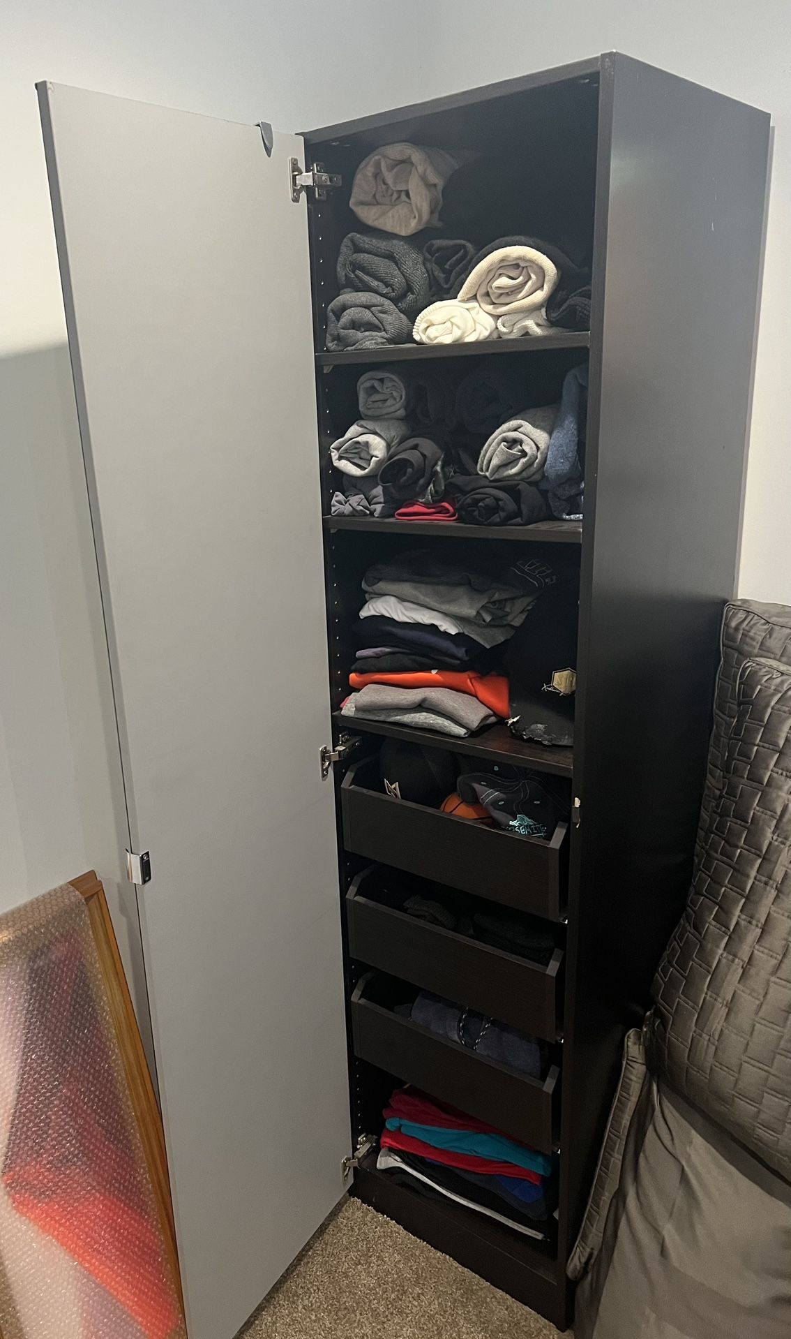 Tall wardrobe w/ mirror