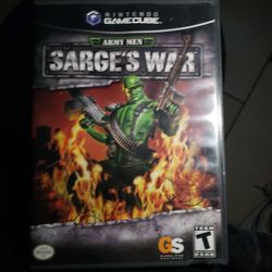 ARMY MEN SARGES WSR GAME CUBE