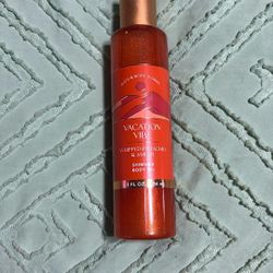 Bath & Body Works Vacation Vibe Body Oil Glitter 