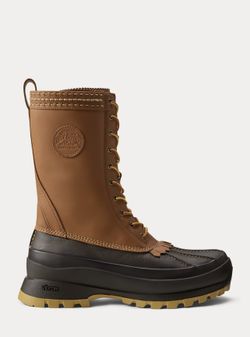 Polo Country Ralph Lauren AR Logan Duck Boot Leather 17953-H23  Size US 6 $349
