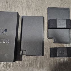 Ekster Black Leather