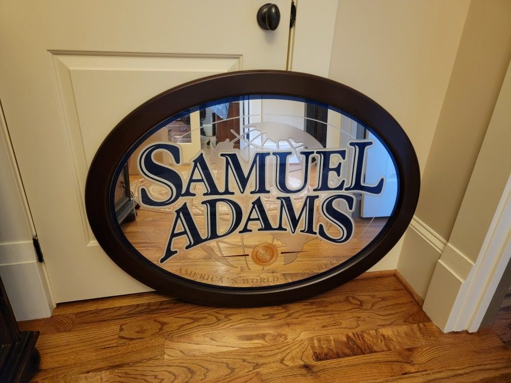 Samuel Adams Bar Mirror - CHEAP!