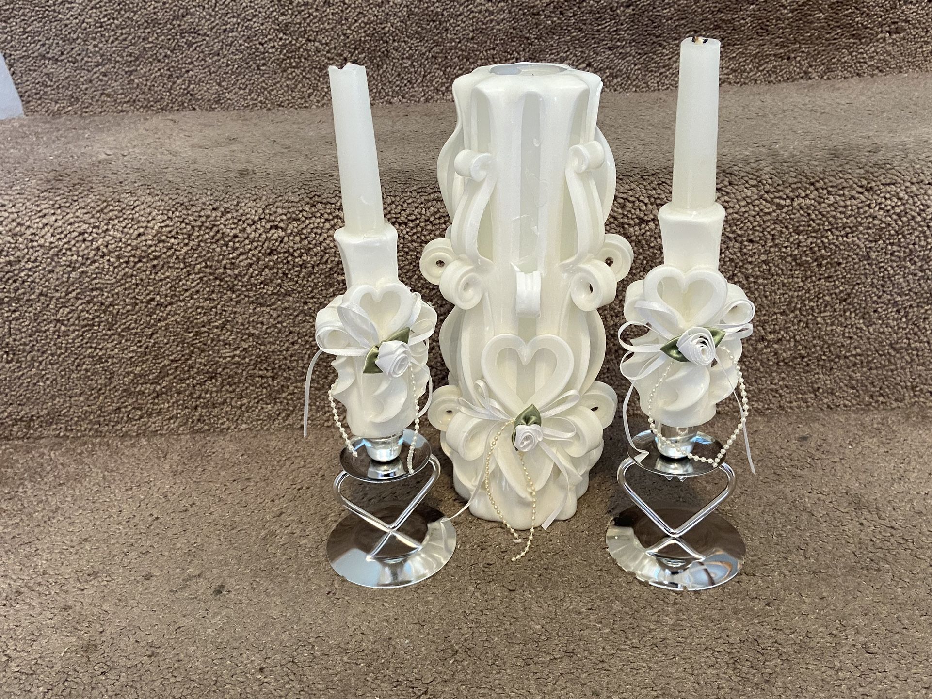 Unity Candle Two Become One