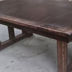 Oak Kitchen Table 