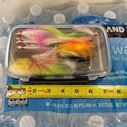 Fly Fishing - Various Flies In Double Sided Box Set #4