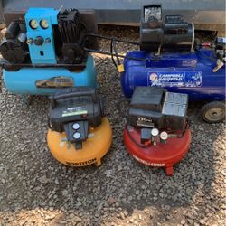 Air Compressors Of All Kinds And Sizes