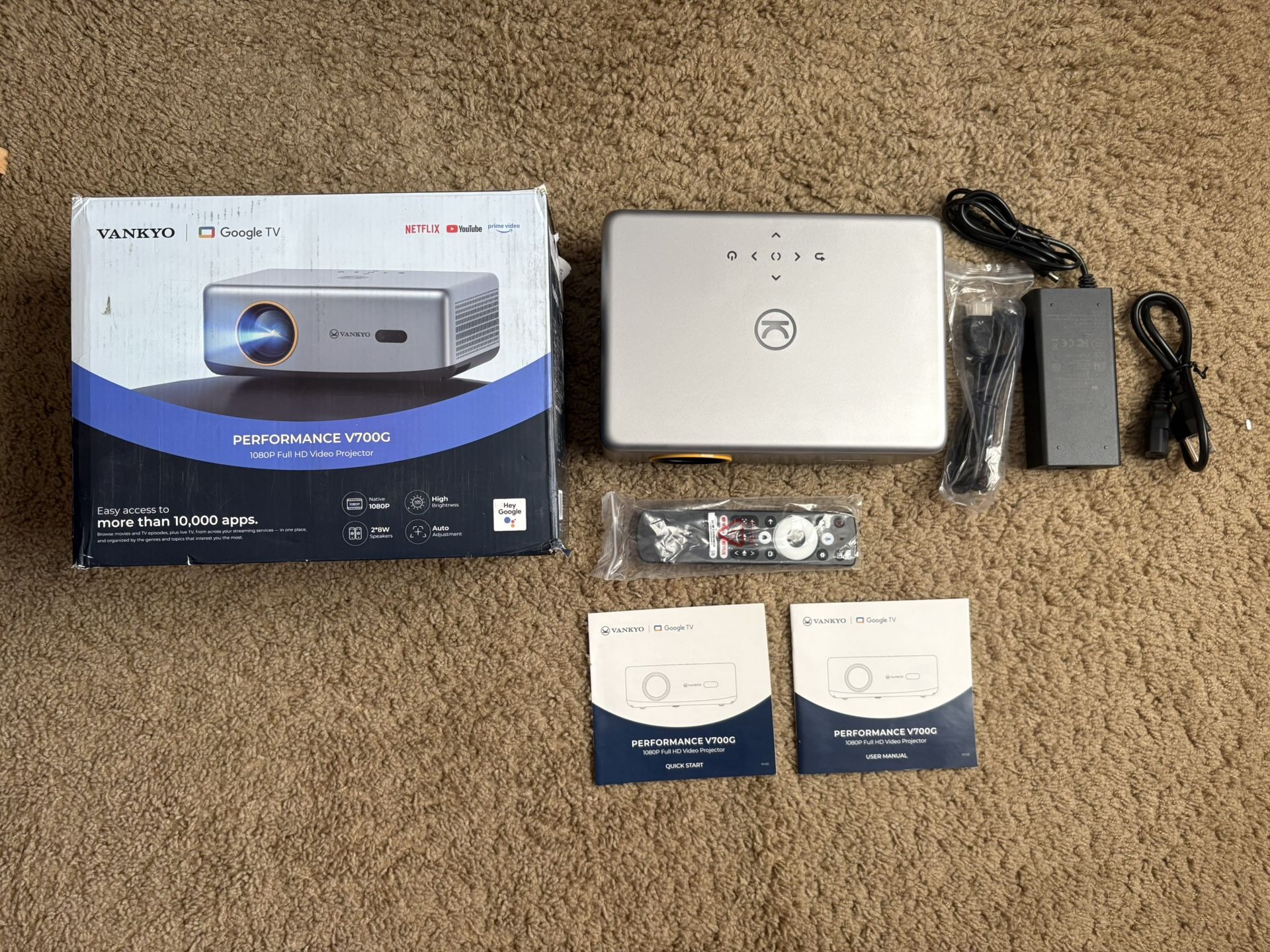 Vankyo V700 Projector Brand New