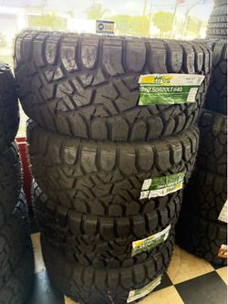 Vendo 33/12.50/R20 las 4 llantas nuevas Tbb tires por $700