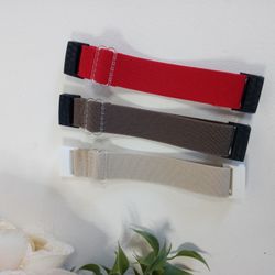 3 pack Elastic Nylon Watch Band Compatible with Fitbit Charge 4 Band/Fitbit Charge 3 Band/SE Band