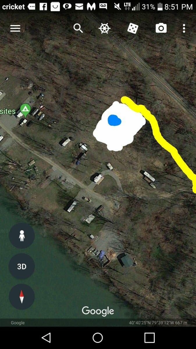 Kiski river campsite lot for sell 103R