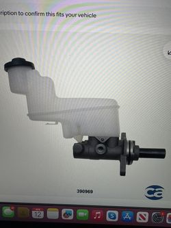 390969 Brake Master Cylinder For Toyota 07-09
