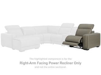 Correze Gray RAF Power Recliner U9420262
