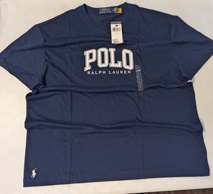 New men's polo Large short sleeve shirt