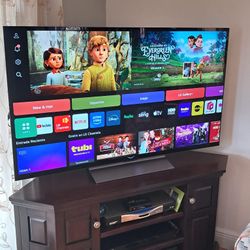 TV  Used. Little 1 Year. Only Oleo. 55inch. 