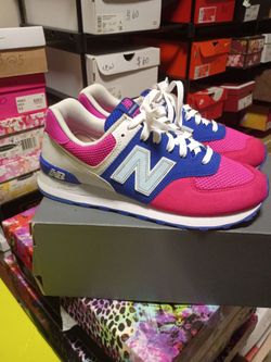 New Balance 574 Sneakers Pink Blue