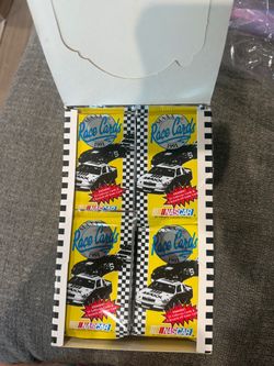 1991 MAXX Race Cards NASCAR 35 Sealed Packs Original Box Vintage Racing Cards