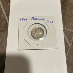 1944 Mercury Dime