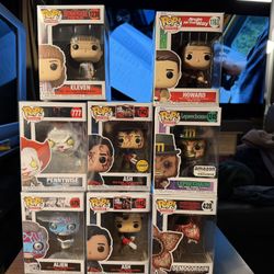 $50 Funko POPS Horror And Stranger Things
