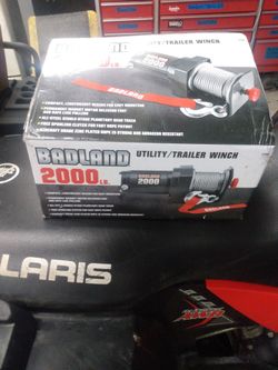 Utility Trailer Winch