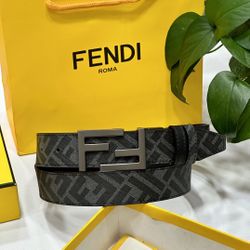 Fendi Men’s Belt With Box New 