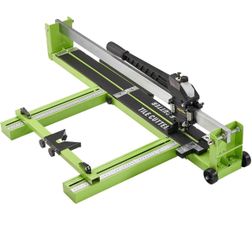 Tile Cutter 32 Inch Manual Tile Cutter 1.4 Inch Tile Cutting Machine Ceramic Porcelain Tile Cutter w/Laser Guide All-Steel Frame and Bonus Spare Cutte