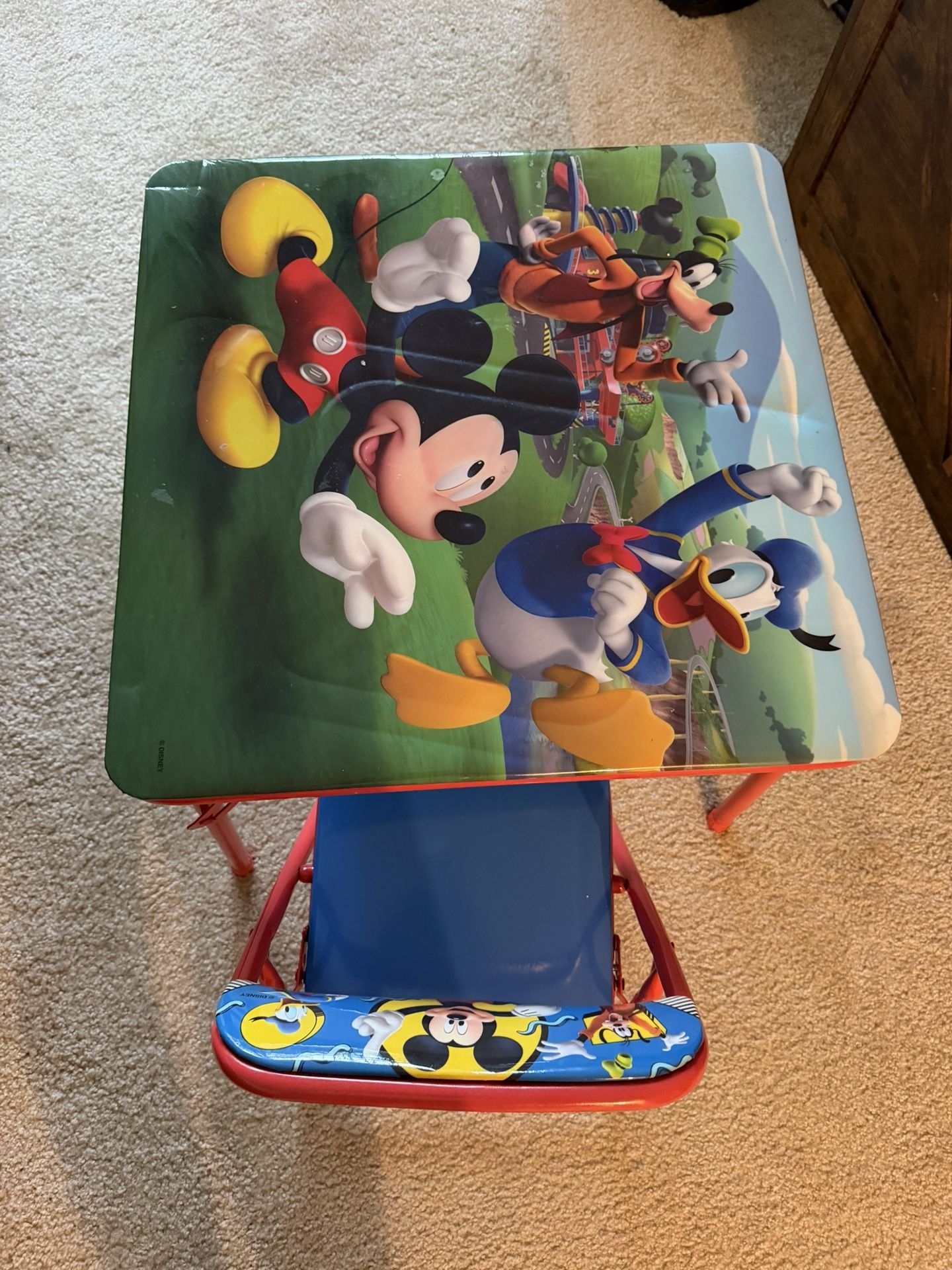 Mickey Mouse Kids Table and Chair Set
