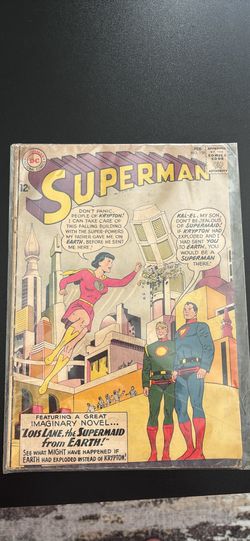 DC Comics Superman 159 Lois Lane Supermaid Silver Age Vintage Comic Book