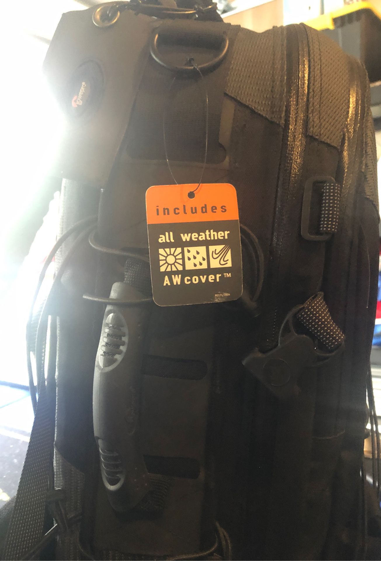 Lowepro all weather proof bag.
