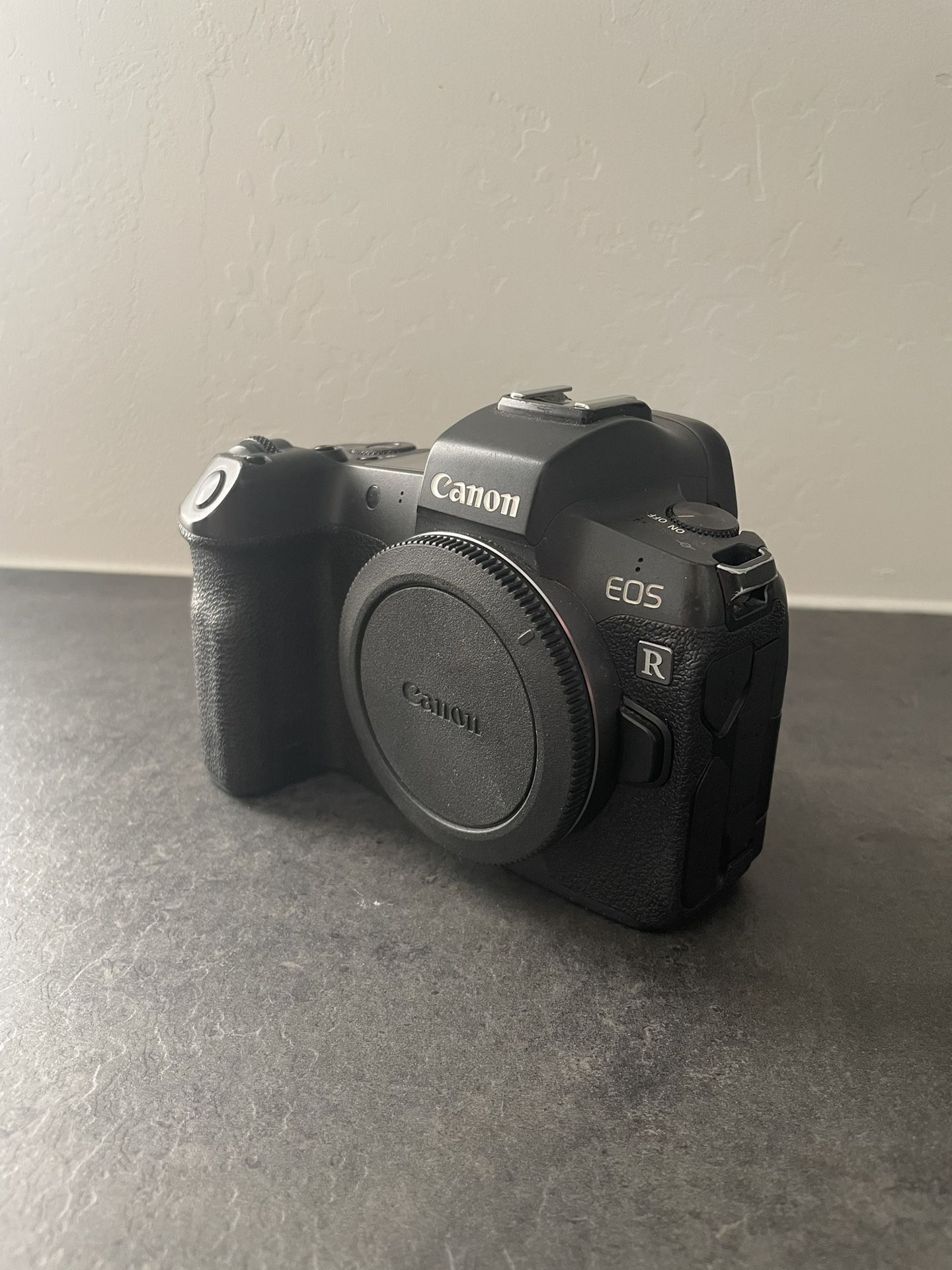 Canon Eos R With Battery Grip