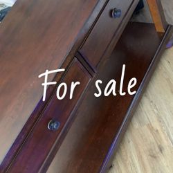 Console/ Cherry Wood