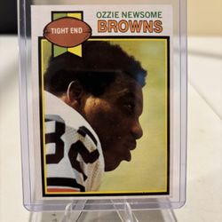 Ozzie Newsome Rookie Card 
