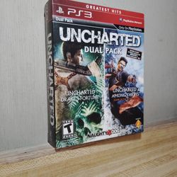 PS3 UNCHARTED PACK👌😎